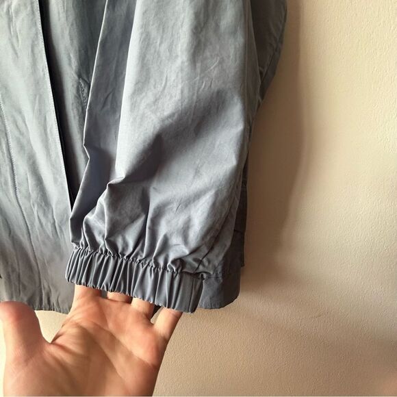 NWT EILEEN FISHER Hooded lightweight Jacket in Chambray Blue - Picture 6 of 12